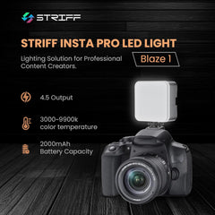 STRIFF Blaze-1 Dimmable LED Video Light